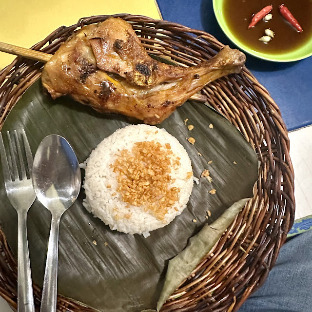 Chicken Inasal Paa with Garlic Rice