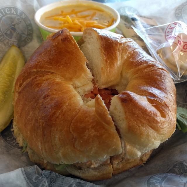 Buffalo Barclay Sandwich on Croissant