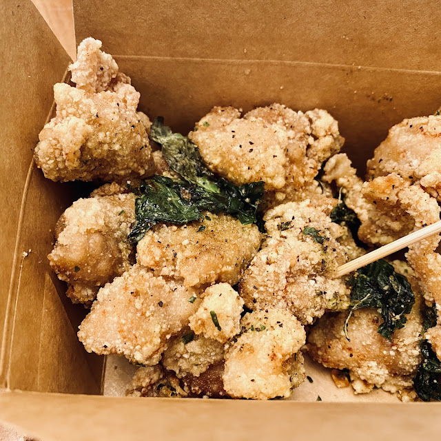 Basil Popcorn Chicken