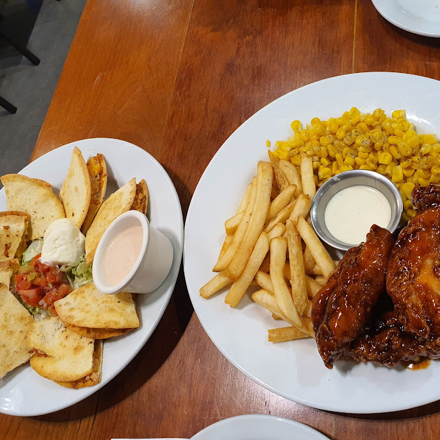 Bacon Ranch Quesadillas and Chicken Tenders