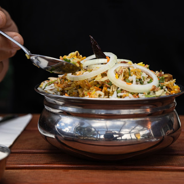 Vegetable Dum Biryani