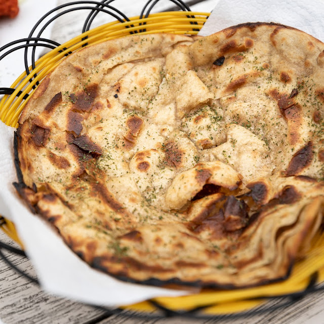 Tandoori Aloo Paratha with Indian Masala Tea
