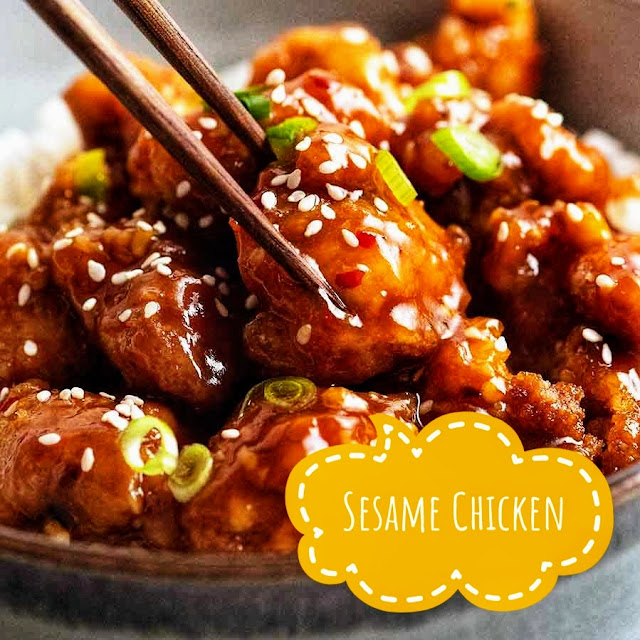 Sesame Chicken 芝麻鸡