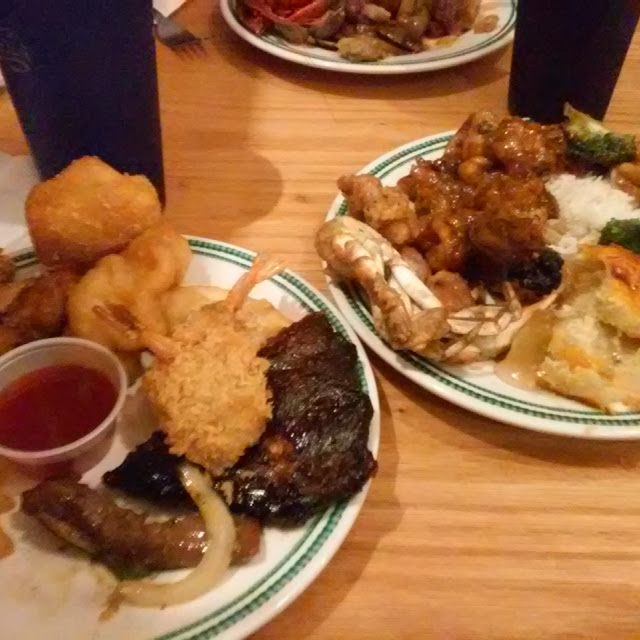 Ribs Shrimp Crab Crawfish
