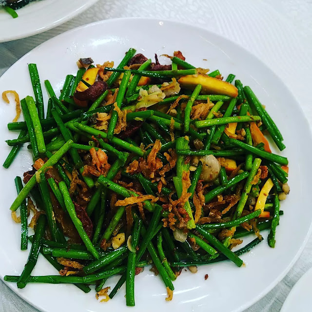 Sauteed String Bean with Spicy Minced Pork