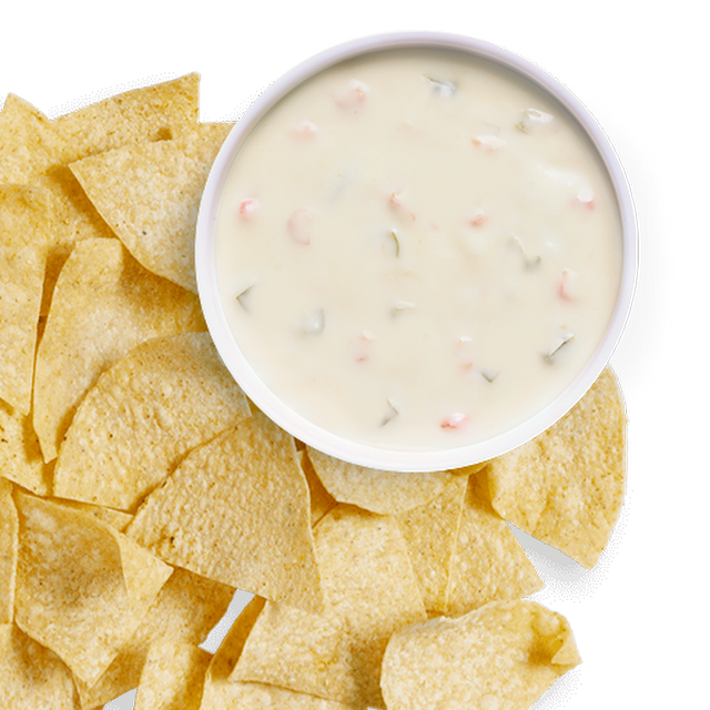 Large Chips & Large Queso Blanco
