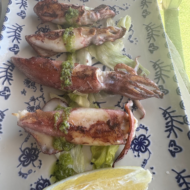 Calamar Plancha