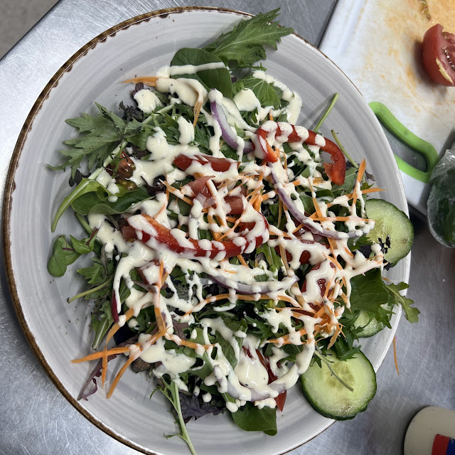 Thai Style Warm Chicken Salad
