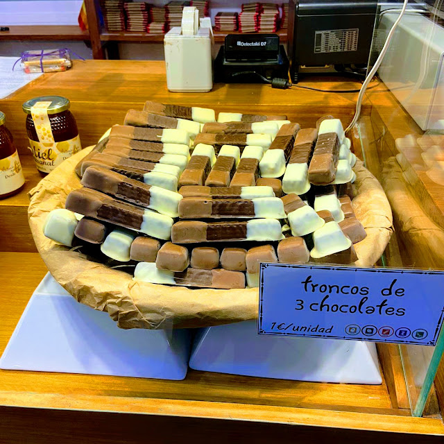 Troncos de 3 Chocolates
