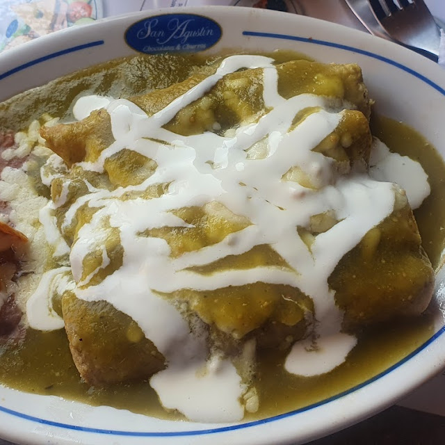 Enchiladas Suizas Con Pollo