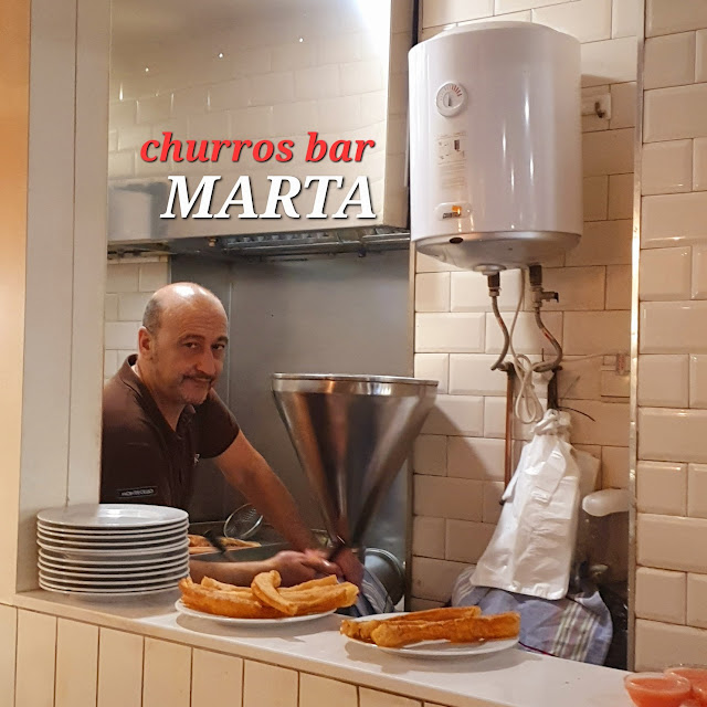 Maestro de Los Churros Bar Marta