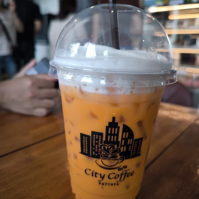 Iced Coffee with Milk Foam