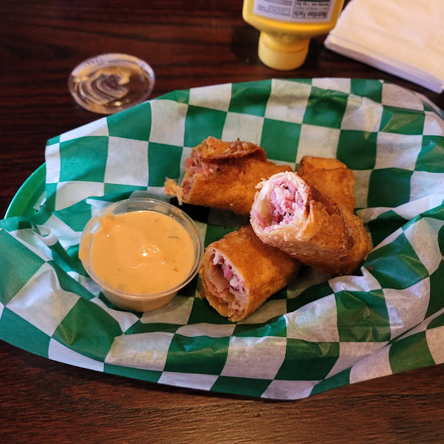 Reuben Eggrolls