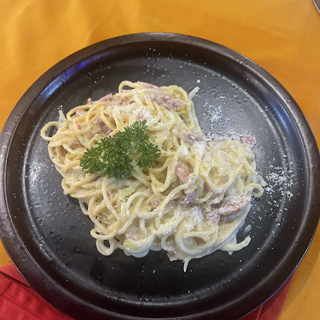 Spegetti Carbonara Pasta