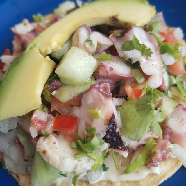 Tostada de Pulpo