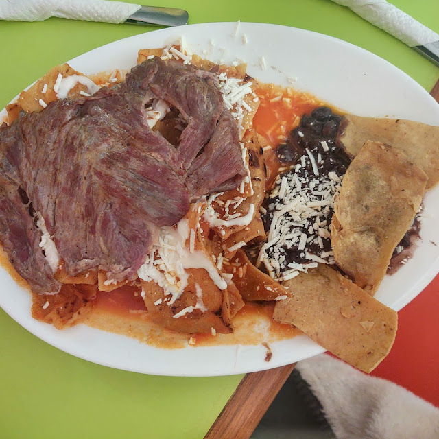 Chilaquiles Con Carne