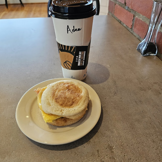 Egg and Bacon Sandwich