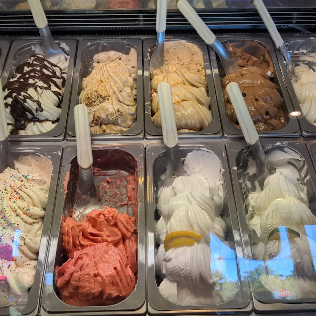 Gelato on Display Always Something New to Try