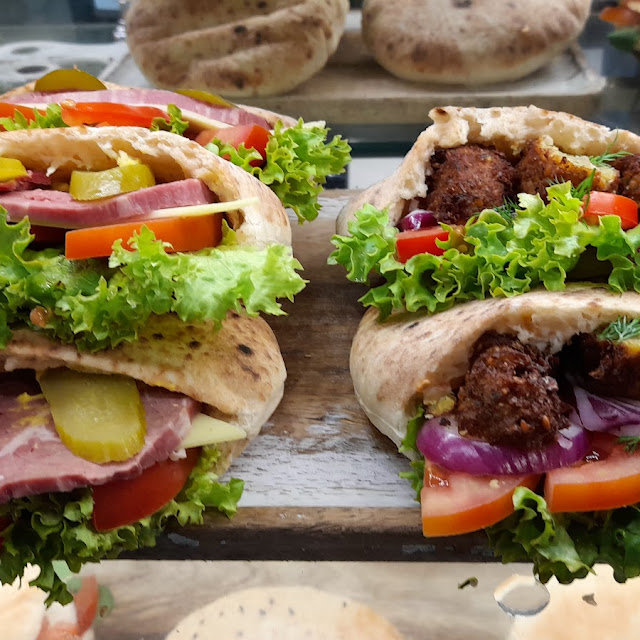 Freshly Made Falafel Pita