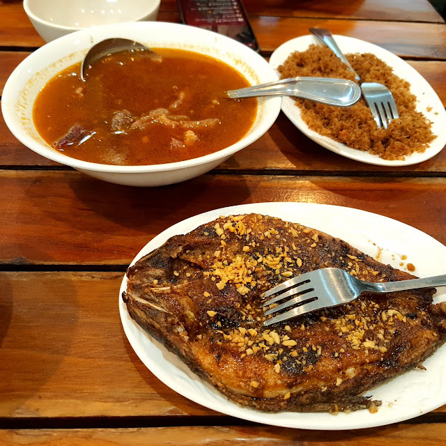 Cansi Soup Cansi Flakes Fried Bangus