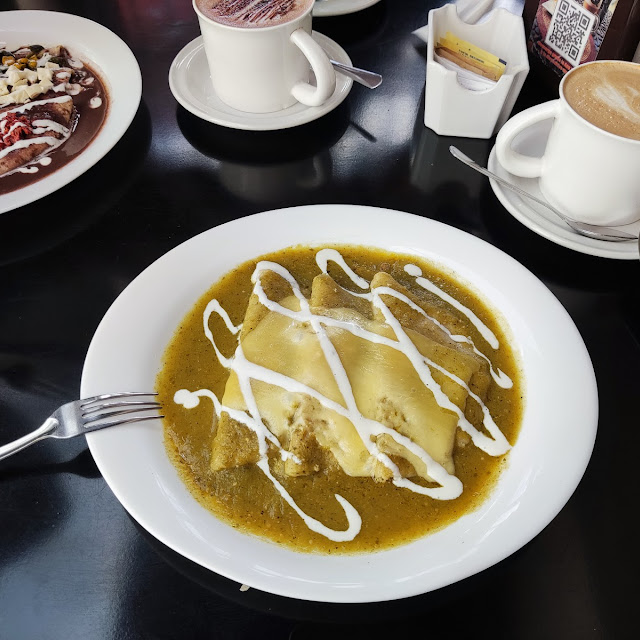 Enchiladas Verdes