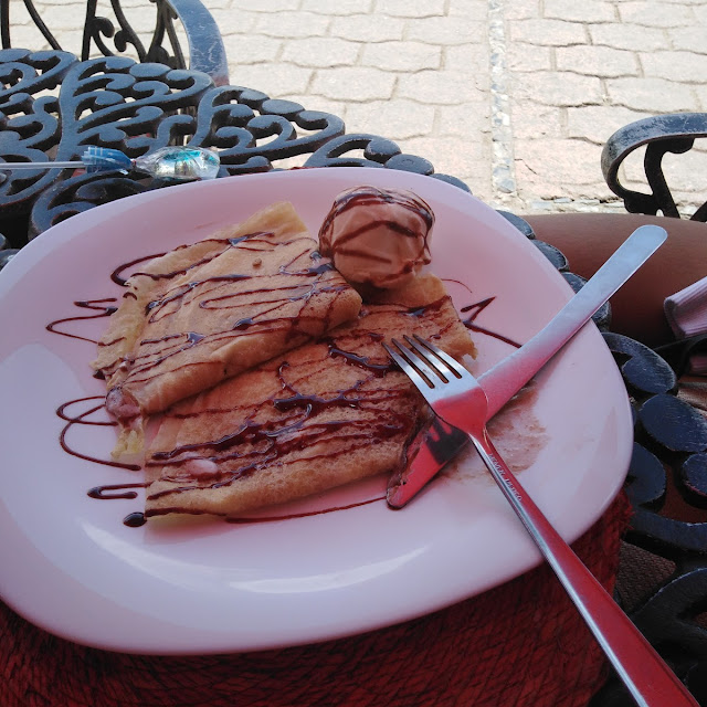 Crepa de Queso Philadelphia Con Zarzamora
