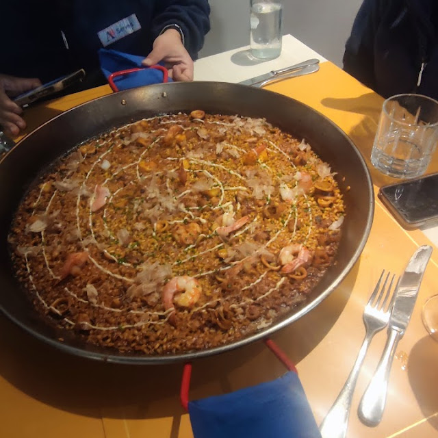 Arroz A Banda de Rape Y Pulpo