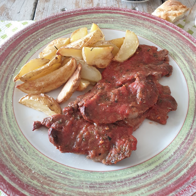 Fettine Alla Pizzaiola Con Patate