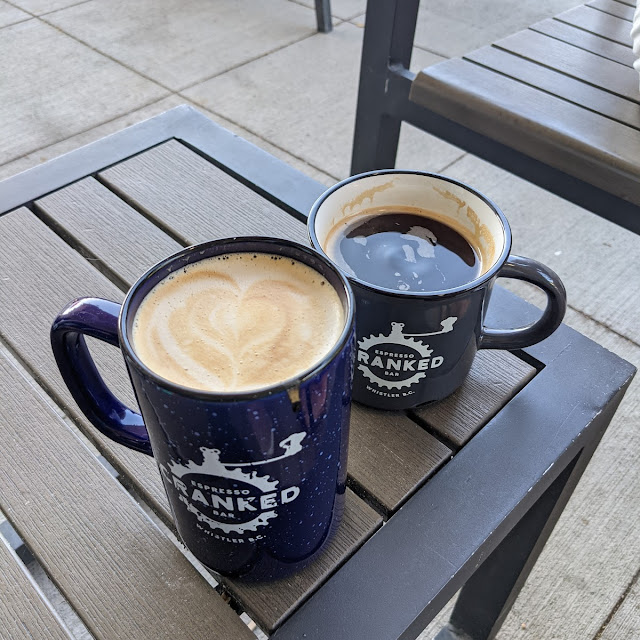 Americano Coffee and Americano Misto