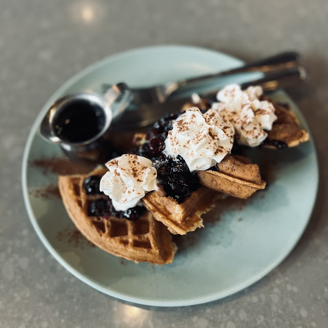 Yogurt Granola Waffle