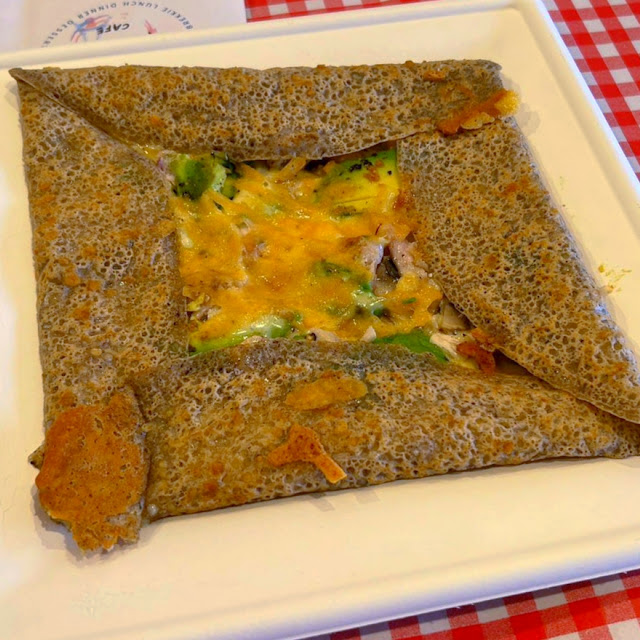 Chicken Avocado Crepes