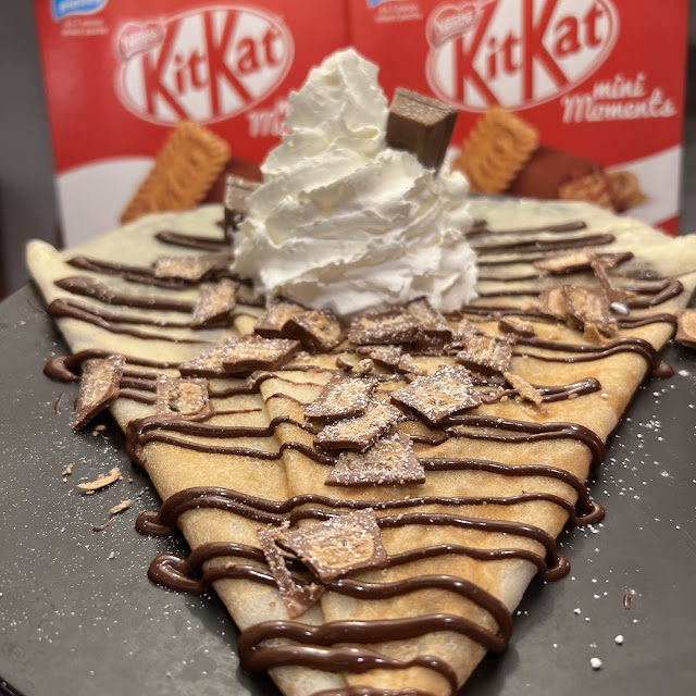KitKat Biscoff Crepe