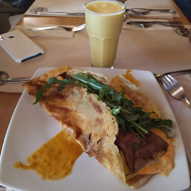 Roast Beef Crepes