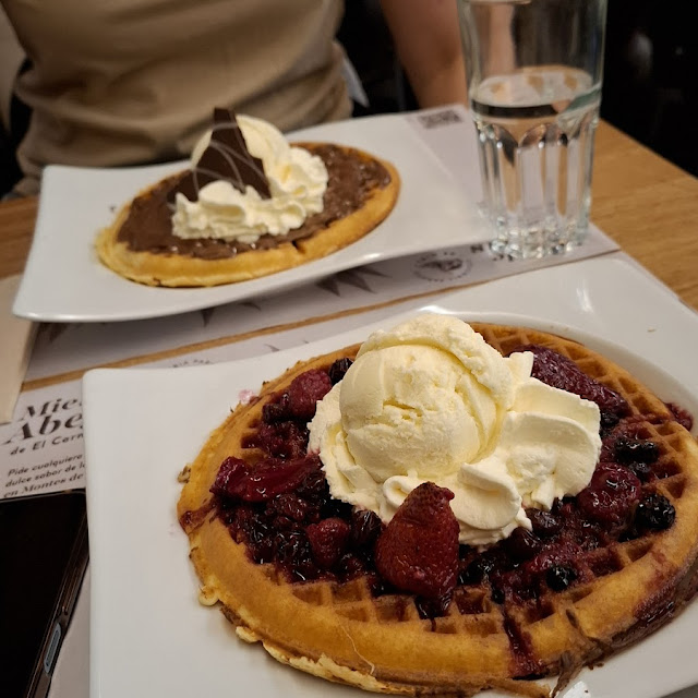 Waffle de Frutos Rojos