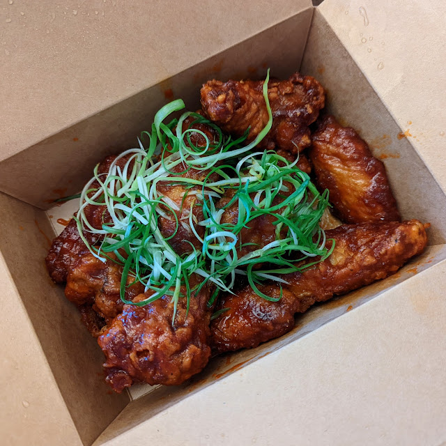 Garlic Parmesan & Seoul Spicy Chicken Wings