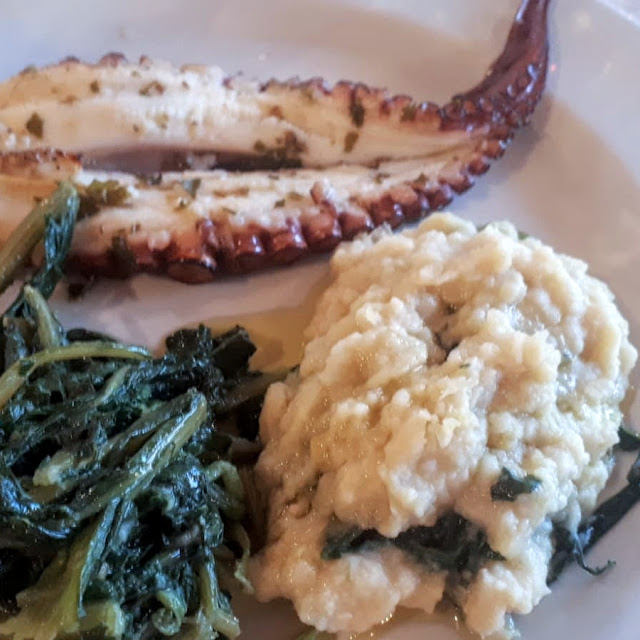 Polpo Alla Griglia Con Favetta