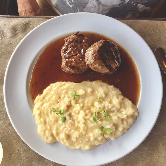 Medalhão de Filé Com Risotto Trufado