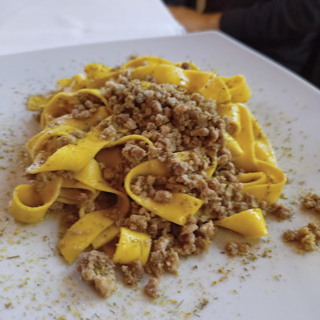 Fettuccine Al Ragù Di Chianina