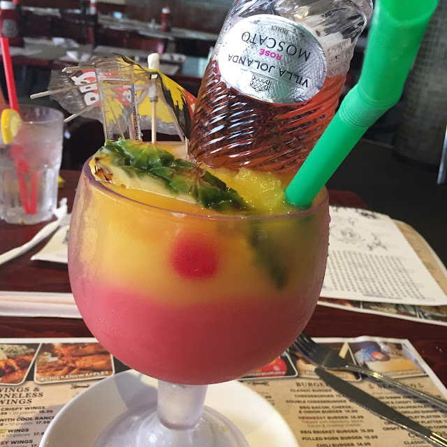 Piña Colada with Strawberries
