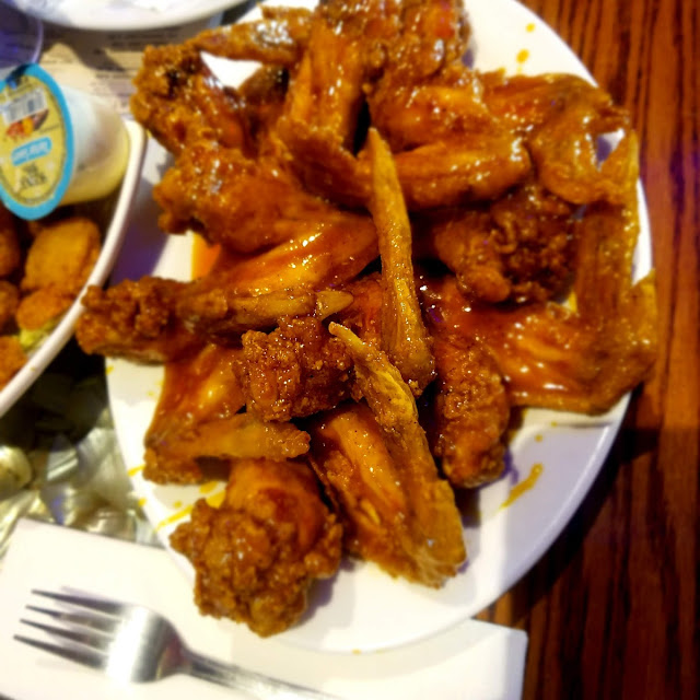 Wings with Sticky Sauce