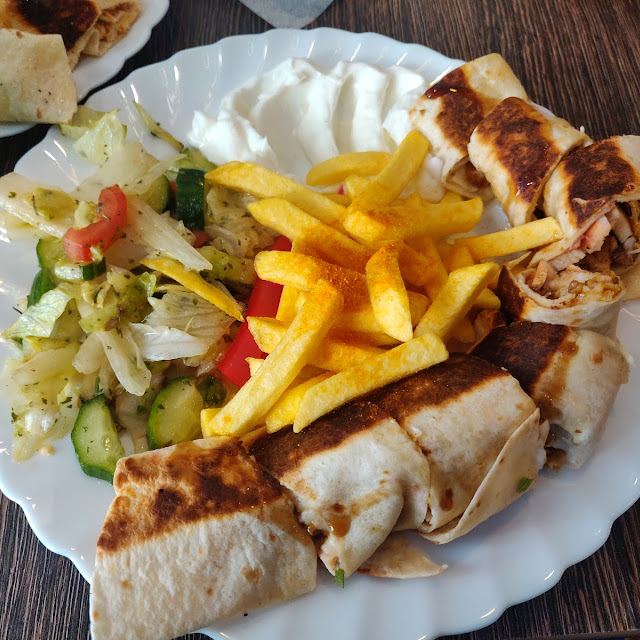 Hähnchen-schawarma