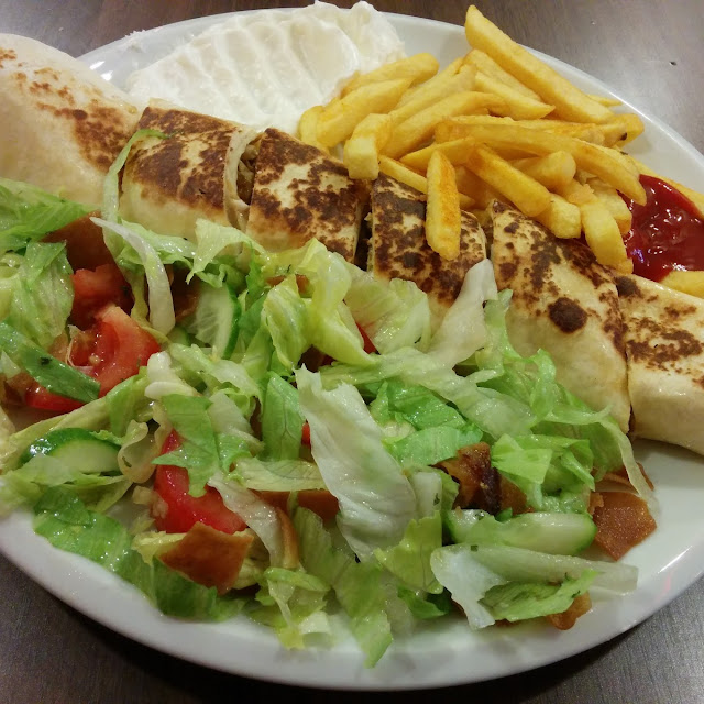 Shawarma Sandwich Chicken Meat