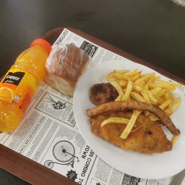 Cartofi Cu Snitel