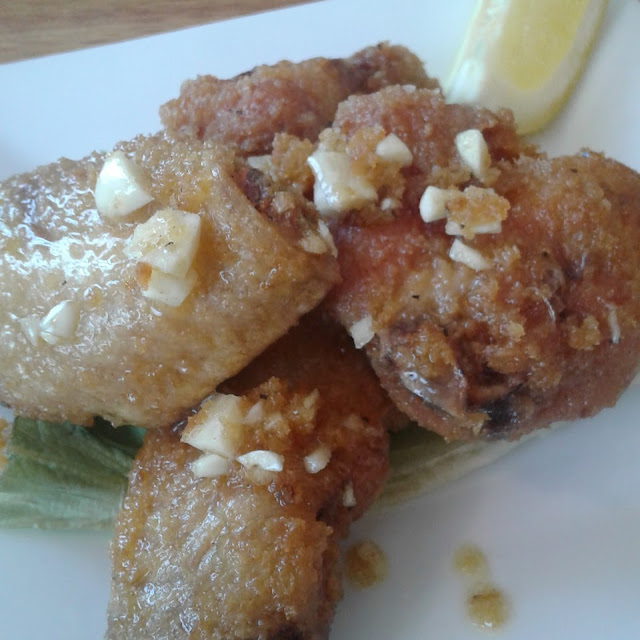 Lemon Garlic Chicken Wings