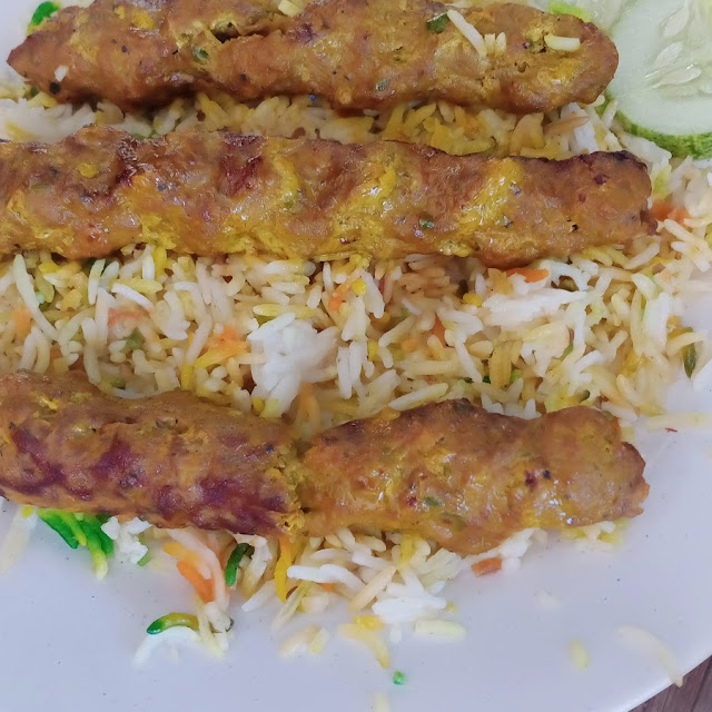 Chicken Kebab Briyani