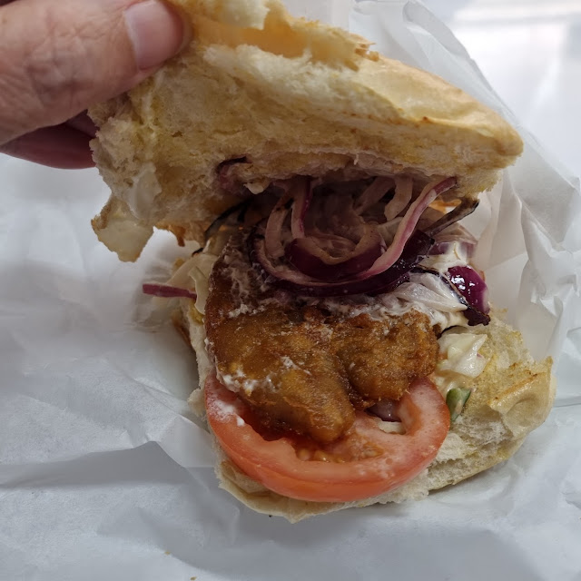 Barramundi Burger