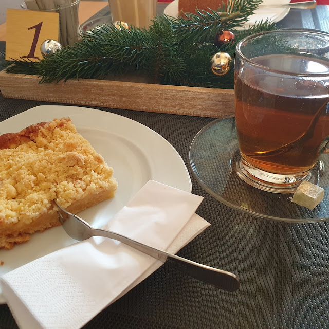 Apfelkuchen Und Apfeltee