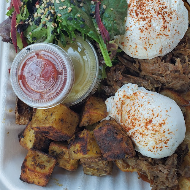 Duck Confit Eggs Benedict