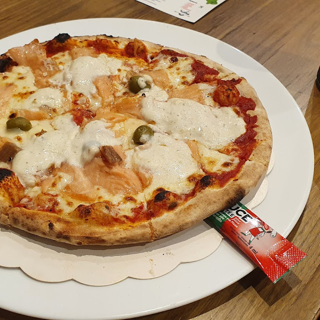 Pizza Au Saumon