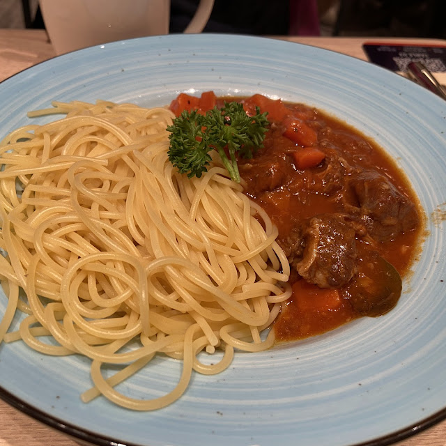 Beef Goulash Spaghetti
